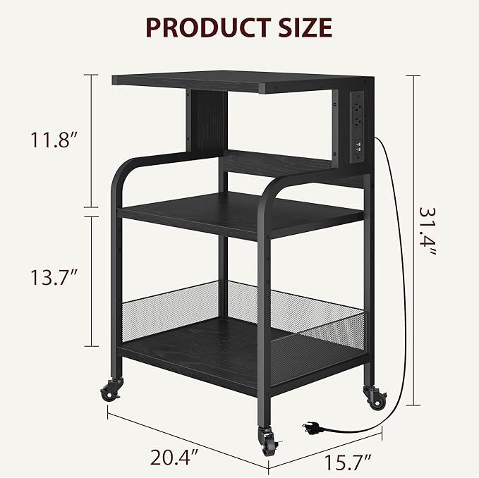 Garvee 3-Tier Large Printer Stand - Image 8
