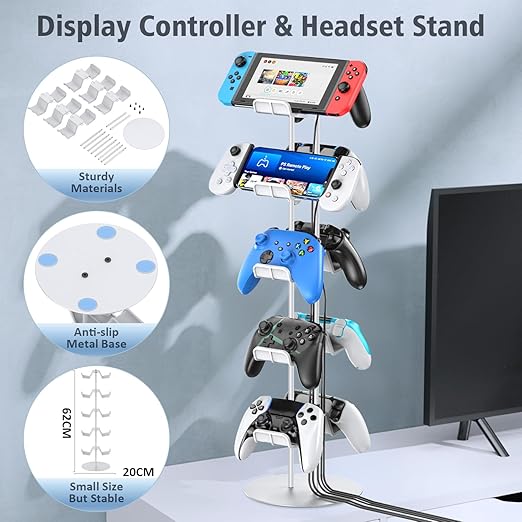 Kytok Gamer Gifts, Headset Stand 5 Tiers - Image 5