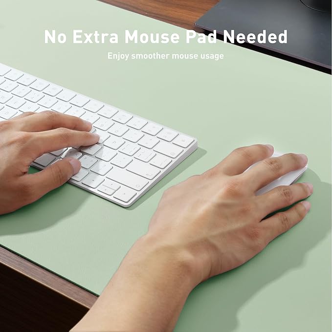 Aothia Large PU Leather Desk Pad Protector - Image 3