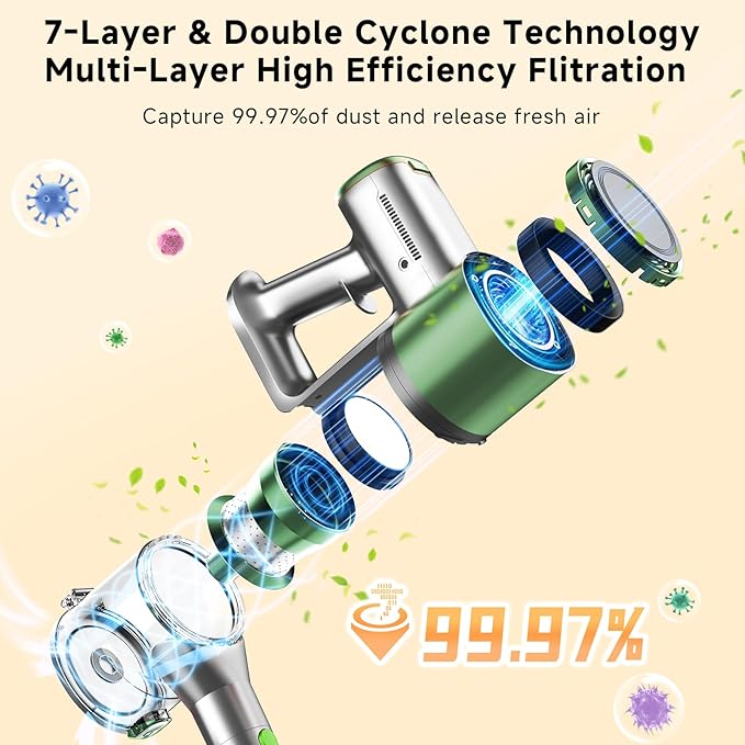 Cordless Stick Vacuum Cleaner - Image 2