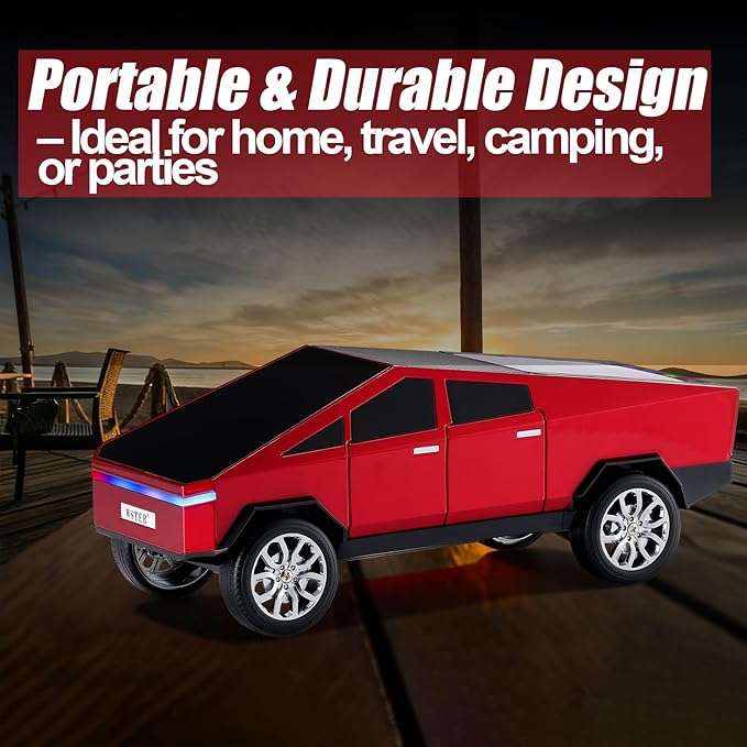 WSTER Portable Car Model Bluetooth Speaker - Image 6