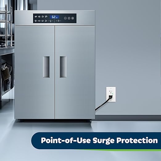 TOPGREENER Decorator Receptacle Outlet w/Surge Protector and Grounding Indicator - Image 6
