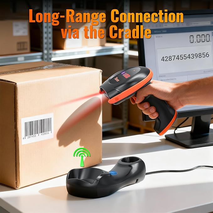 Tera Pro Series Wireless 1D 2D QR Barcode Scanner - Image 4