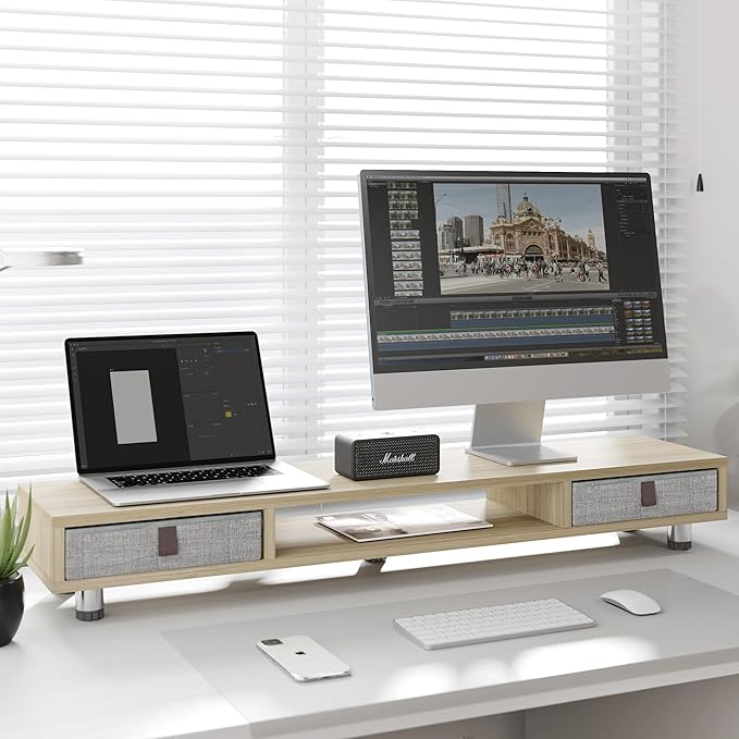 Fenge Monitor Stand, Dual Monitor Stand - Image 7