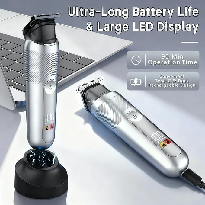 SUNNOW Electric 5-in-1 Body Hair Trimmer - Image 5