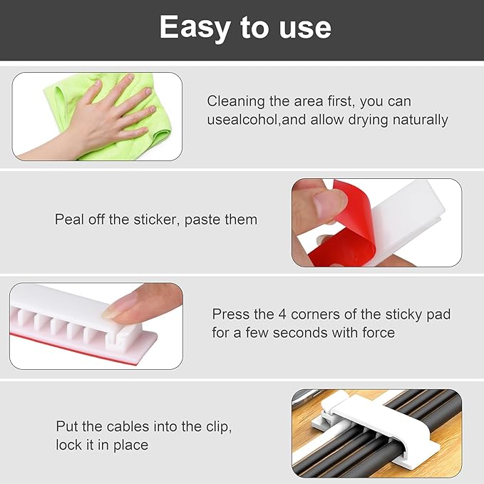 Cable Management Clips - Image 5