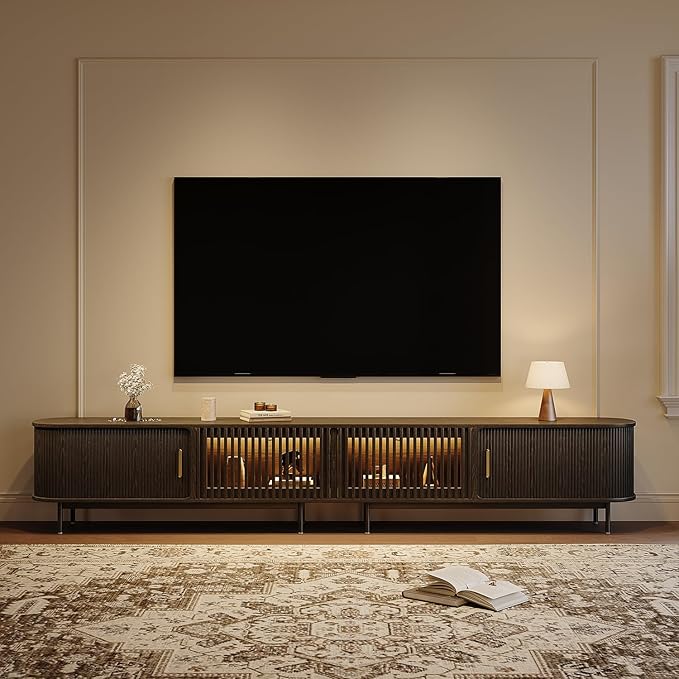 POVISON Sliding Tambour Door TV Stand - Image 2