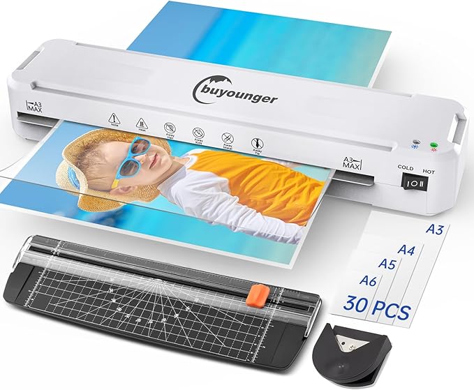 Buyounger Laminator Machine, A3 Laminator Machine by Unknown
