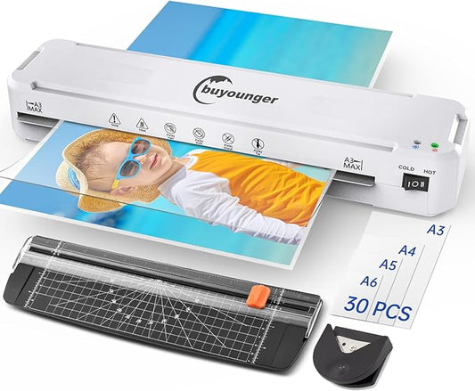 Buyounger Laminator Machine, A3 Laminator Machine by Unknown