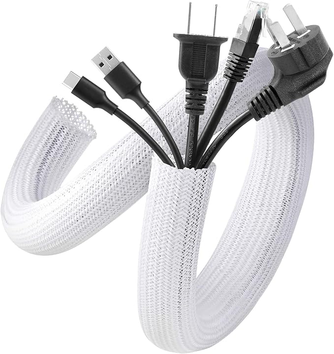 AGPTEK Cable Sleeve Cover, 10ft by AGPTEK