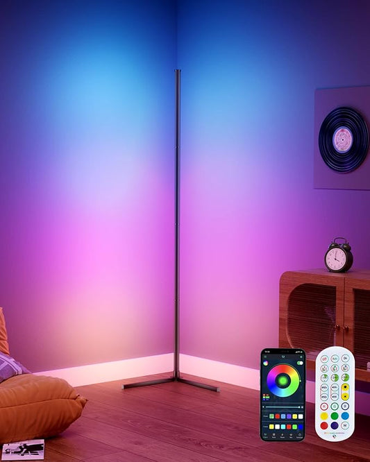 boostool LED Corner Lamp, 216 Dynamic Light Effects and Music Sync by Boostool