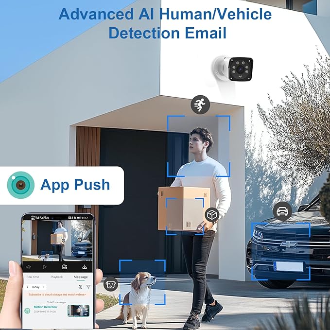 H.265+ Wired Security Camera DVR Kit System - Image 5