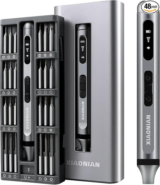 52 in 1 Electric Screwdriver Set, XIAONIAN 3.7V Mini Precision Screwdriver Set by XIAONIAN