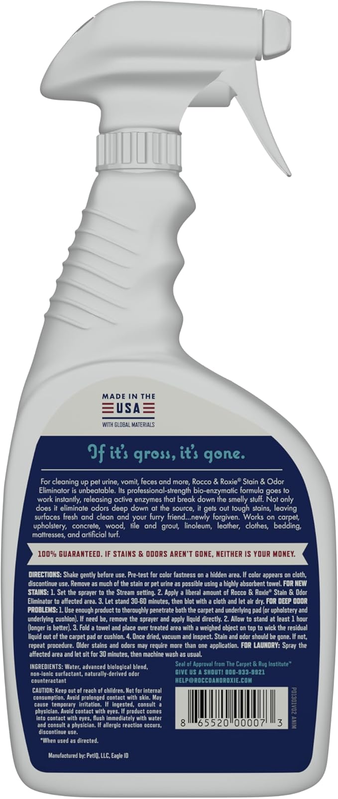 Rocco & Roxie Supply Co. Stain & Strong Odor Eliminator, Enzyme Cleaner - Image 10