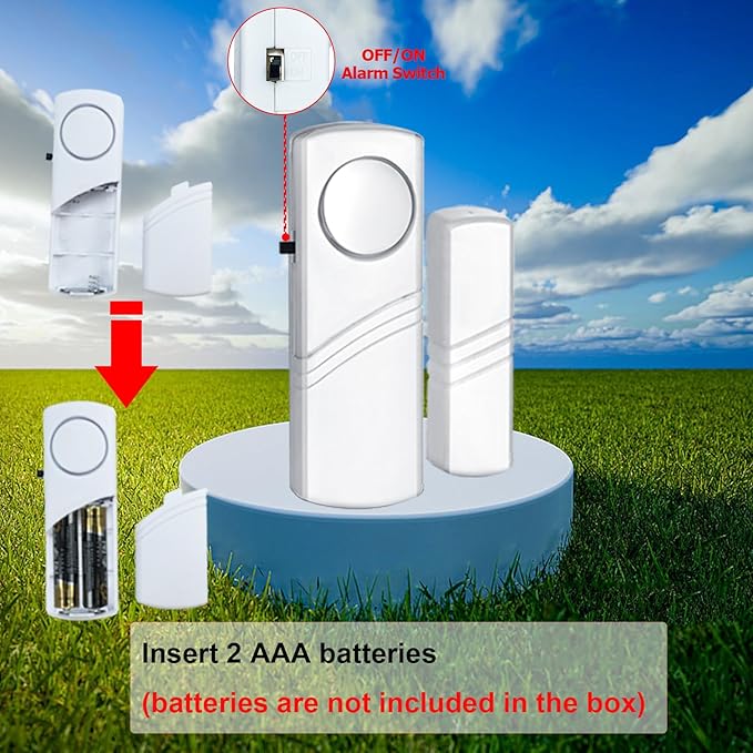 Security Door Window Alarm, Wireless Sensor Door Window Burglar Alarm, Door - Image 4