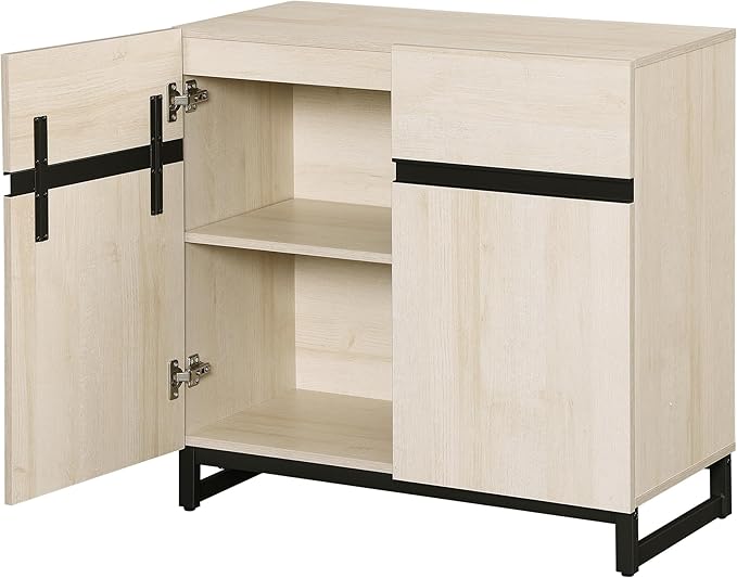 Wampat Modern TV Stand for 40 inch TVs, Entertainment Center Console - Image 7