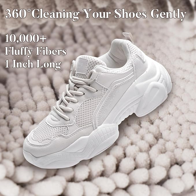 4Pcs Reusable Laundry Shoe Bag for Washer and Dryer, 2024 New Shoe Cleaning Bag - Image 2