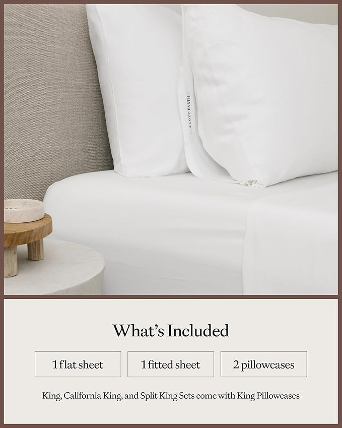 Cozy Earth Luxury Bed Sheet Set - Image 3