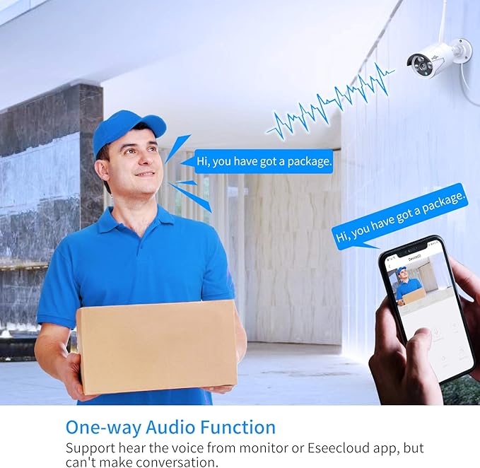 Hiseeu 5MP Wireless Security Camera System - Image 4