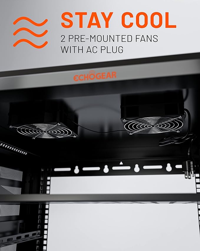 ECHOGEAR 9U Network Rack - Image 4