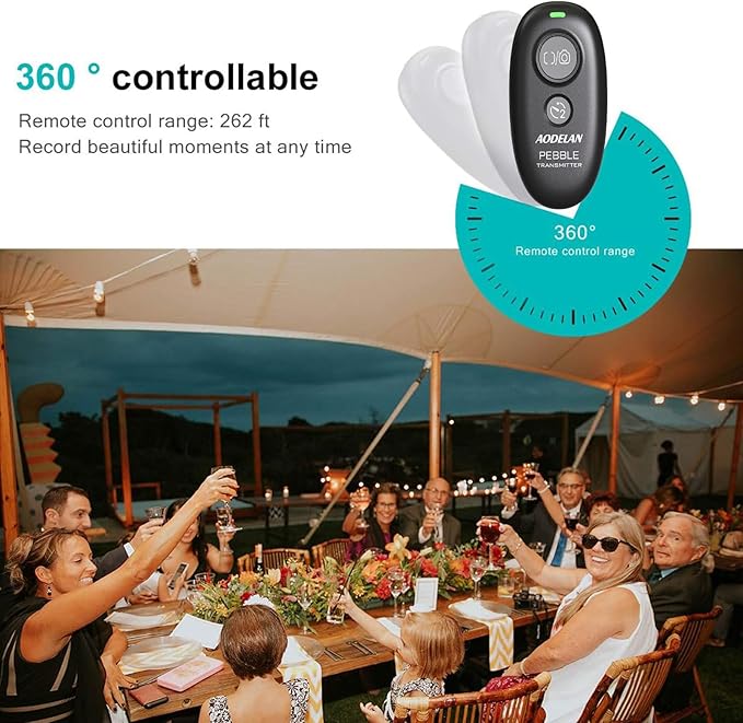 AODELAN Camera Remote Control | Wireless Shutter Release | - Image 7