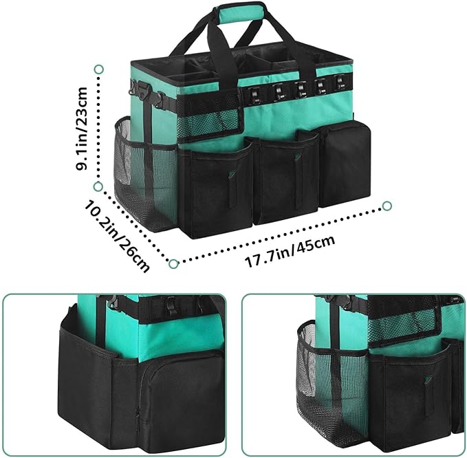 Boczif Cleaning Caddy Bag Wearable, Cleaning Caddy Supplies Organizer - Image 5