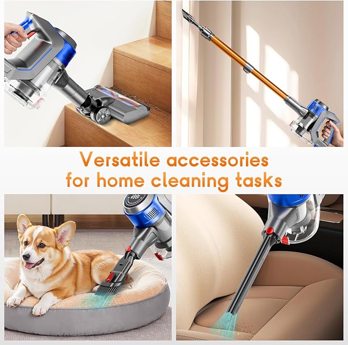BSNAW Cordless Stick Vacuum Cleaner - Image 8