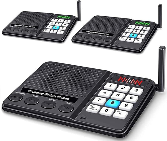 Wireless Intercom System for Home House Business by GLCON