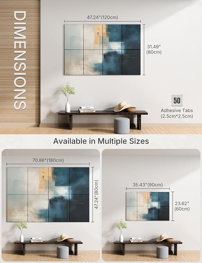 Wall Art Acoustic Panels, Decorative Sound Absorbing Panels - Image 5