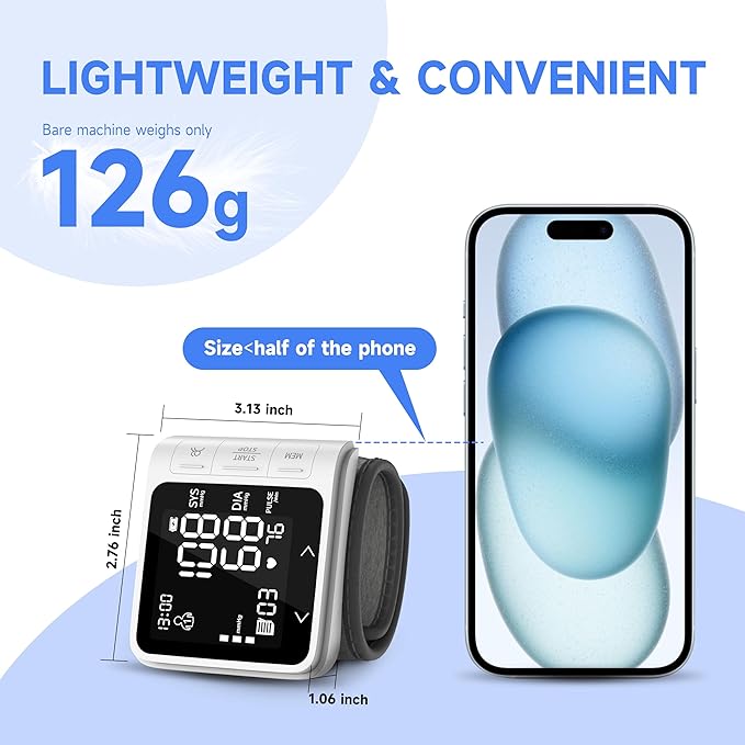 VivaGuard Wrist Blood Pressure Monitor - Image 8