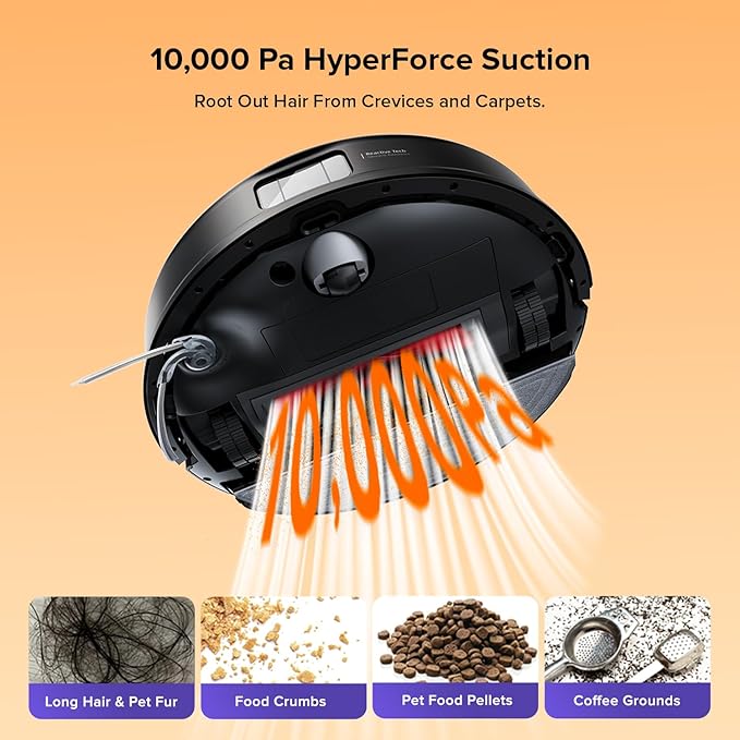 roborock Q10 S5+ Robot Vacuum and Mop, 000Pa Suction, Upgraded from Q8 max+ - Image 4