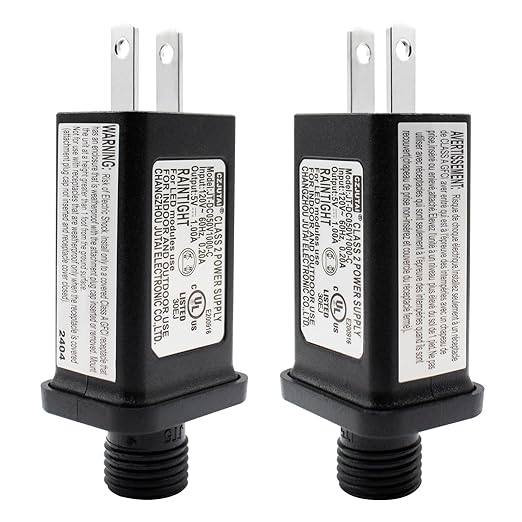 5V 1A Replacement LED Transformer Model JT-DC050V1000-C Class 2 Power Supply - Image 2