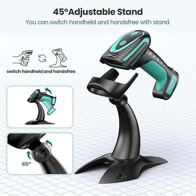Anyeast Wireless Barcode Scanner - Image 7