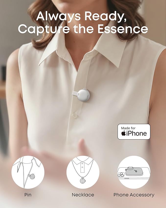 soundcore Work by Anker, Portable AI Voice Recorder, AI Note Taker, AI - Image 2