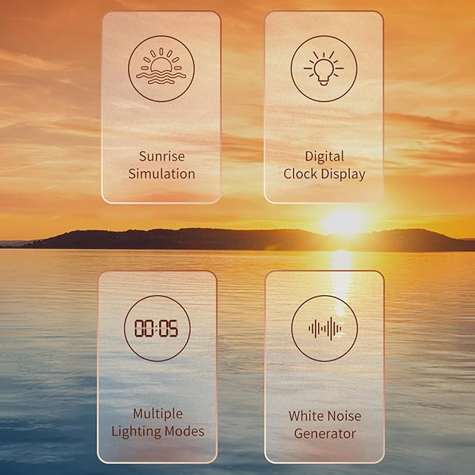 ZDAGELD Sunrise Alarm Clock - Image 6