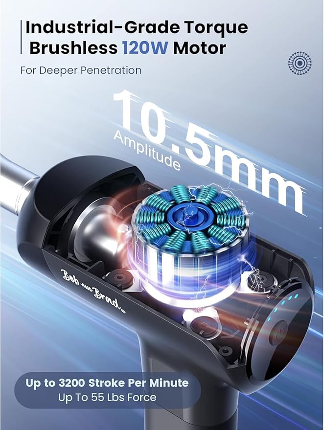 BOB AND BRAD X6 Ultra Massage Gun - Image 5