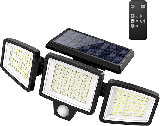 Tuffenough Solar Outdoor Lights 2500LM 210 LED Security Lights by SolarOutdoorLights