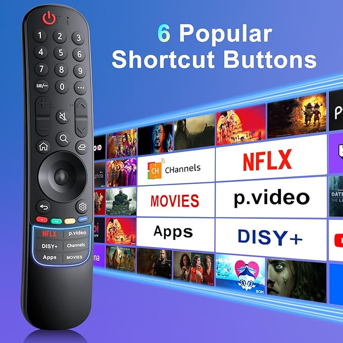 Magic-Remote Replacement for LG-Smart-TV-Remote-Control, Universal for LG Smart - Image 4