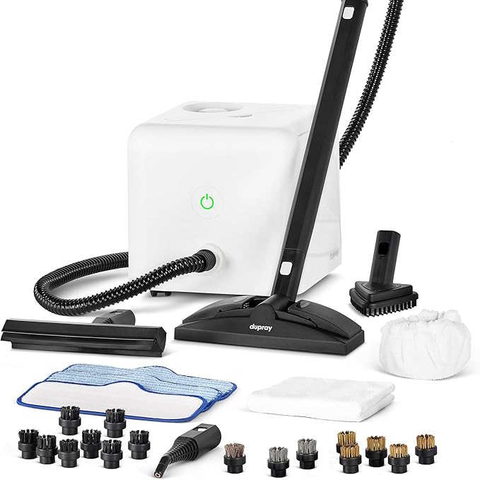 Dupray Neat Steam Cleaner with 27-Piece Accessory Kit – High-Performance by Dupray