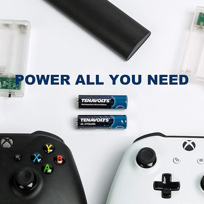 TENAVOLTS 1.5V Lithium Rechargeable AA Batteries, AA Battery - Image 8