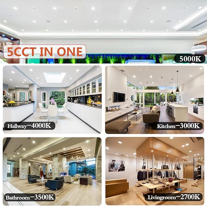 192 Pack 6 Inch Ultra-Thin LED Recessed Ceiling Light - Image 7