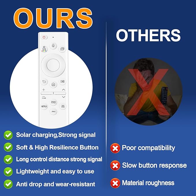 for Samsung tv Remote Solar Voice Replacement - Image 4