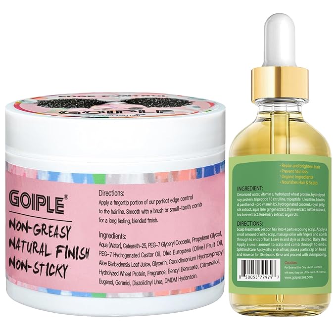 Edge Control Wax Strong Hold Non-greasy Hair Styling Gel - Image 9