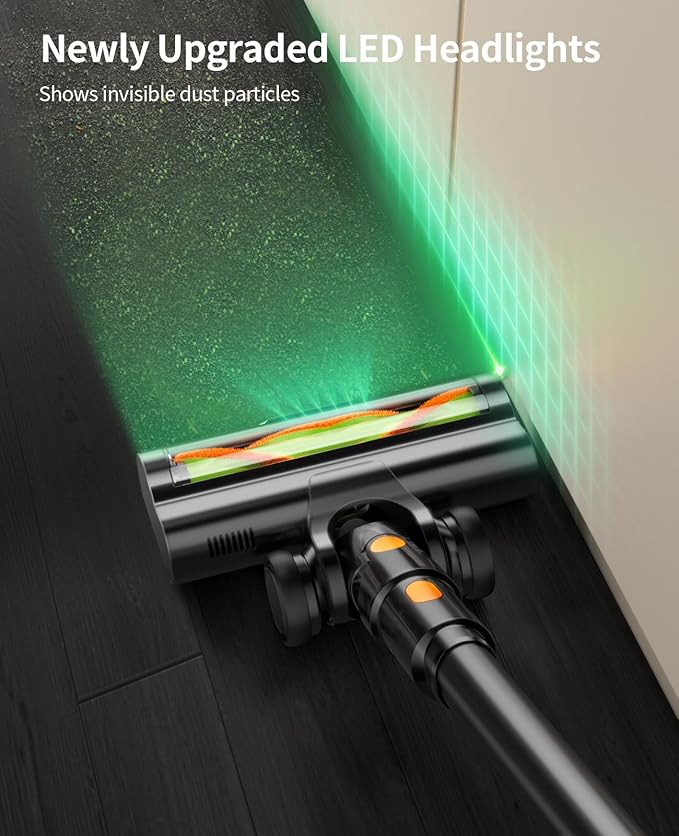 SunSare Cordless Vacuum Cleaner, 50KPa 600W 65Mins Vacuum Cleaner - Image 8