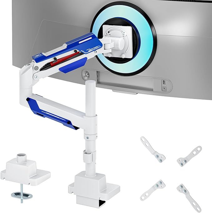 ARES WING CoreArm Single Monitor Mount, Ultrawide Monitor Arm - Image 8