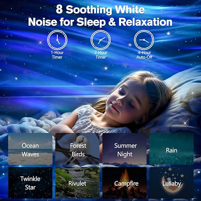 Northern Galaxy Light Aurora Projector, Star Projector - Image 4
