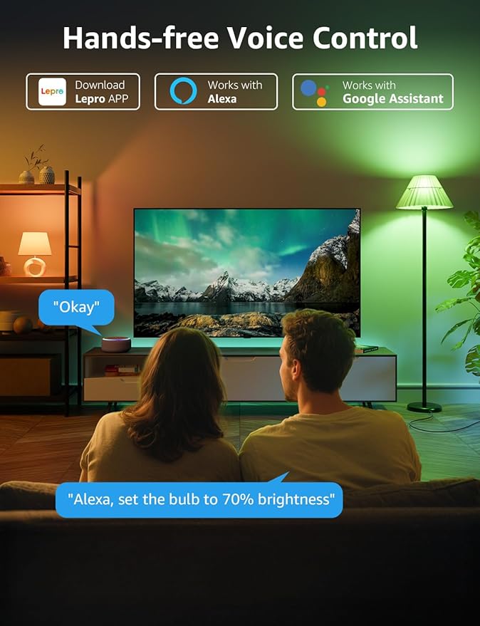Lepro B1 AI Smart Light Bulbs - Image 6