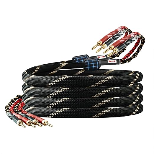 12 AWG 2Pack Audiophile Speaker Cable – Speaker Wire by YYTCG