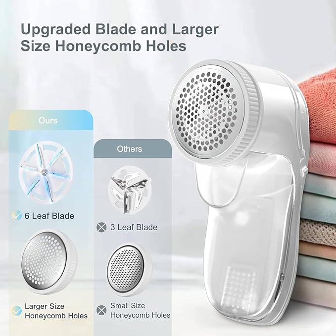 Fabric Shaver, Lint Remover for Clothes, Electric Lint Remover - Image 4