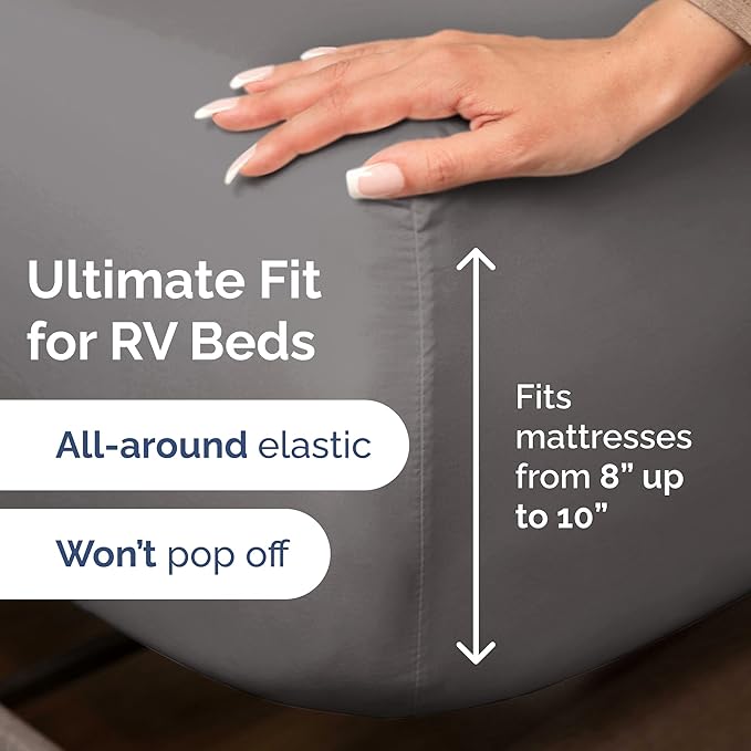 RV Short Queen Sheet Set 60 X 75 - Image 3